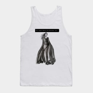 "Superheroes don't cry." Tank Top